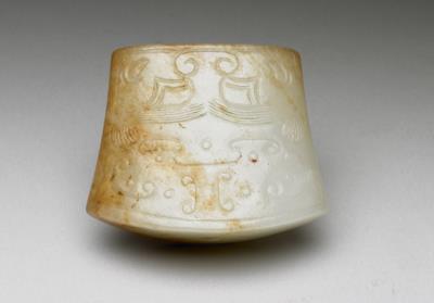 图片[2]-Jade scabbard chape, Southern Song to Yuan dynasty (1127-1368)-China Archive